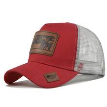 Gorras de béisbol de animales de toro de lujo para hombres y mujeres, gorra Snapback para mujer y hombre, gorra de Rancher, sombrero para el sol, gorra de camionero de diseñador  para hombre, Gorras - Blanco y morado - Ver 25