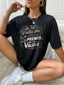 Women T-Shirts - Black - View 3