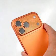 适用于 17 Pro/17 Pro Max 2026 新款的 2 片装金属网状摄像头保护贴，0.05 毫米超薄防刮全覆盖摄像头贴，兼容所有手机壳 - 彩色 - 查看 7