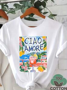 Women T-Shirts - White - View 1