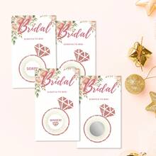 40 tấm thẻ cào trúng thưởng chủ đề kim cương cho tiệc cưới, trò chơi hoạt động cho tiệc cô dâu, ý tưởng trang trí tiệc cưới, thẻ cào cho tiệc độc thân. - Xem 4