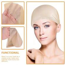 Realistic Bald Cap Made Of Latex, Suitable For Cosplay And Halloween, Lightweight And Breathable, Unisex, Comfortable Fit, Easy To Deform, No Need To Shave, Provides Authentic Bald Look - View 7