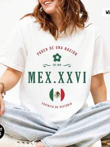 Mexico MEX XXVI Soccer Jersey, Vintage Soccer Jersey, Graphic Jersey, Gift For Fans Of The 2026 Mexico World Cup, El Tri Jersey - 黑色 - 查看 6