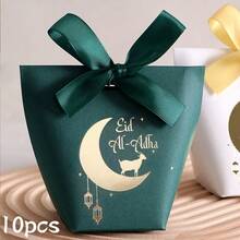 Hộp quà Eid Al-Adha hình con cừu dập nổi (10 chiếc/5 chiếc), thích hợp làm hộp quà tự làm đựng kẹo cho các bữa tiệc Eid Mubarak và Eid Al-Adha. - nhiều màu - Xem 12