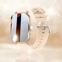 Reloj inteligente con pantalla completamente táctil, llamada, recordatorio de mensajes, control de música y otras funciones, compatible con iPhone/Android mo - Go20Szstrap - Ver 11