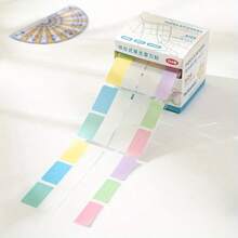 120pcs/Box Glitter Macaron Color Memo Notes, Suitable For Office And Teaching Planning Reminder Stickers - one-size - View 13