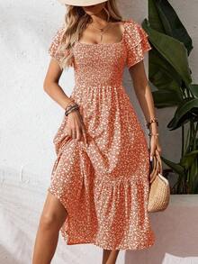 Lolita Dresses - Burnt Orange - View 7