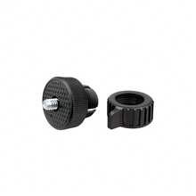 Bộ chuyển đổi ren vít 1/4" sang đầu bi 17mm, dùng cho chân máy, máy quay DV, điện thoại, kẹp vòng, giá đỡ ống đèn, webcam. - màu đen - Xem 3