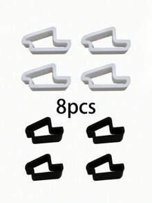 1/4/5/8/12pcs Door And Window Stoppers | Durable Anti-Collision Buffer Strips And Track Lock Set, For Balcony Partition, Ventilation And Privacy Protection | Easy To Install, Suitable For Patio Doors, Bedroom Essentials | Home Gift - Multicolor - View 17