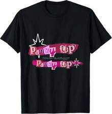 Pinky Up  Inspired Fan Design Pink Music Lover Style T-Shirtblusas para mujer playeras de mujer vestidos casuales para mujer y2k playeras deportivas para mujer verano camisetas ropa de mujer Fashion Perfect For Daily - Negro - Ver 1