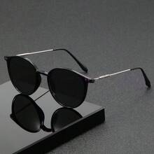 2 Pares de Óculos Elegantes de Estilo Ins, Design Atemporal, Adequado para Mulheres, Perfeito para Fotografia de Rua, Atividades ao Ar Livre, Decoração, Serve para Todos os Formatos de Rosto, Ideal para Férias na Praia, Eventos ao Ar Livre e Viagens - 2 unidades preto e cinza - Visão 13