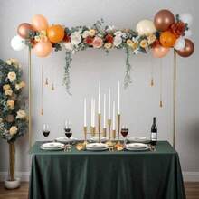 Adjustable Table Arch Stand, Over The Table Rod Stand With Clamps , Gold Metal Table Bar For Hanging Flowers , Table Arch For Birthday, Wedding,Party Decoration, Christmas, Halloween, Thanksgiving, Graduation Decorations - Xem 9