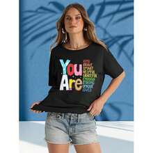 Women T-Shirts - Black - View 9