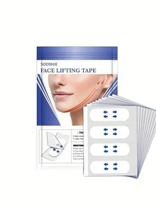 Miếng dán nâng cơ mặt, làm săn chắc vùng mắt, giảm nếp nhăn, làm thon gọn cằm đôi, tạo hình cổ, chống thấm nước, trong suốt, vô hình, nâng cơ tức thì, làm săn chắc da, tạo đường V, miếng dán nâng cơ mặt hình móc tai, unisex, dụng cụ chăm sóc da chống lão hóa, miếng dán nâng cơ mắt, làm săn chắc vùng mắt, nâng cằm đôi, nâng cổ, tạo hình cằm. - Nhiều màu - Xem 1