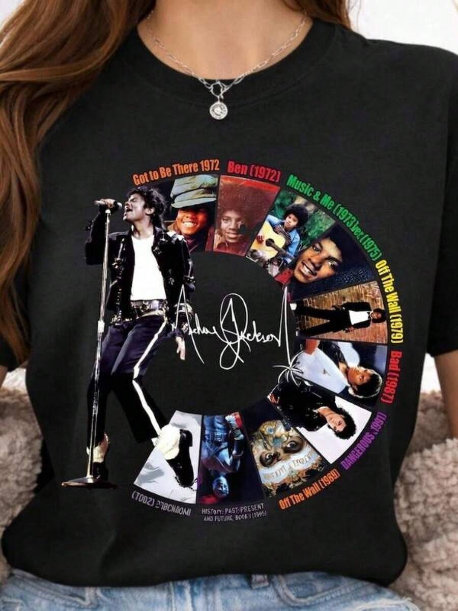 Women T-Shirts - Black - View 1