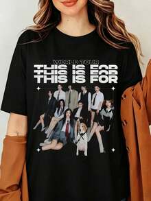 Women T-Shirts - Black - View 6