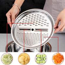 3pcs Stainless Steel Kitchen Utensil Set, Including Durable Grater, Rice Strainer And Pasta Bowl, Essential Cooking Tools - Draining Kit - View 5