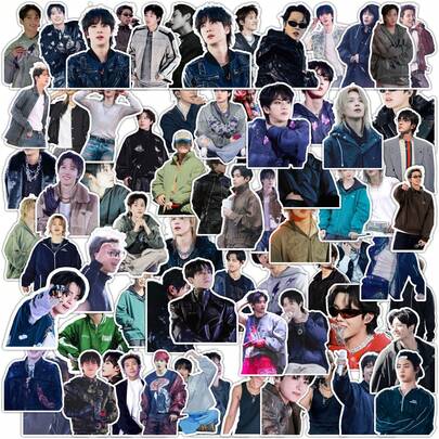 Celebrity Peripheral LOMO Style Double-Sided High Definition Collectible Stickers, Keychains, Decorations