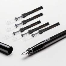 10-Piece Set Of Ink Tube Converters For Pens, Replaceable Ink Cartridges, Practical Portable Writing Accessories For Students. TJHV - 1 - View 3