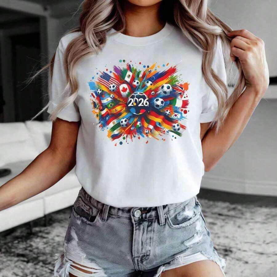 1 Epcot-Inspired Retro T-Shirt With The "Living With The Land" Aesthetic, Fun T-Shirt With The Phrase "Come Into The Park, Fool, Let's Learn About Lettuce", 180g, 100% Cotton. - 白色 7 - 查看 1