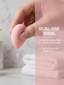 Mini Makeup Sponge, Suitable For Cream And Powder Concealer, Powder Application Tool, Cosmetic Products, High Cost-Effective, Dressing Table Decor, Portable For Travel, Bedroom Use, Makeup Accessories, Makeup Puff, Makeup Sponge, Affordable Good Item, Christmas Gift, Cosmetics, Makeup Tools, Super Value Item, Gift, Women Gift, Christmas Gift - Multicolor - View 4