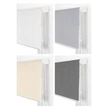 KIWI Translucent Roller Blind, Sizes From 100 To 180 Cm Wide And From 180 To 220 Cm High, Easy Installation On Wall Or Ceiling, Available In 4 Colors - Dark Grey - View 8