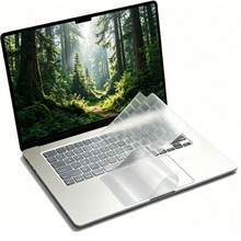 SDYIGOE Pelindung Keyboard TPU Ultra Tipis Cocok Untuk Model Air 15 Inci (Chip M2, M3, M4, M5) Tahun 2026, Sesuai untuk Model A3448 A3241 A3114 A2941, Dilengkapi dengan 1 Pelindung Touchpad - View 2