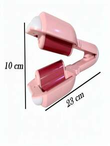 Portable Kitten Hair Curler Ceramic Pink/Cream Pro - 彩色 - 查看 2