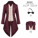 24613 Bow Tie, Tailcoat, Red