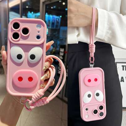 A Self-Adhesive Cartoon-Themed Protective Phone Case Compatible With IPhone 17/13/16/12/11/XS/XR/XS Max/11/11 Pro/11 Pro Max/12/Phone 12 Pro/11 Pro Max/12 Pro/12 Pro Max/13/13 Pro/13 Pro Max/14/14 Pro/16 Plus/14 Pro Max/15/15 Pro/15 Plus/15 Pro Max/Phone Case Protector/Protection Cover.