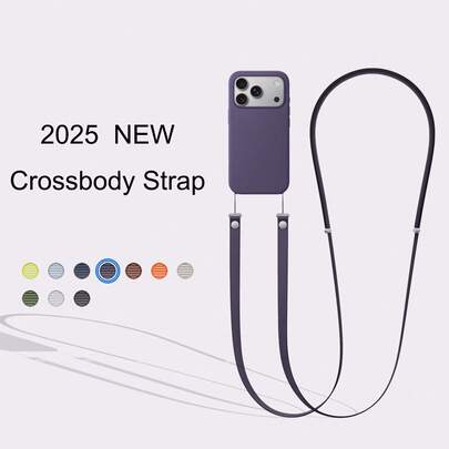 新款通用手机斜挎挂绳，兼容 Air/17/17 Pro/17 Pro Max，通用斜挎带连接器，兼容所有型号手机壳