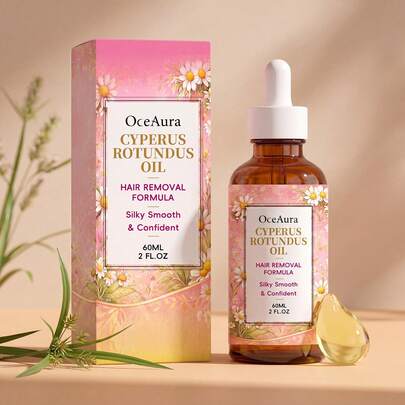 60ml Aromatic Essential Oil, Contains Natural Herbal Ingredients, Gentle Care For Skin, Moisturizing, Suitable For Daily Care, Suitable For All Skin Types, Portable For Travel