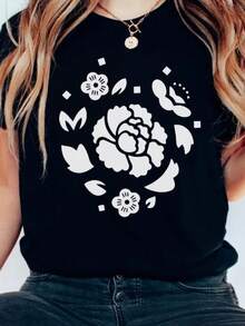 Agust D, World Tour 2026, T-Shirt, 2026, Concert, Gift, Unisex T-Shirt. Casual Women's T-Shirts: A Collection That Includes Casual Tees, Tops, And T-Shirts Ideal For Everyday Wear. Made With Lightweight And Breathable Fabrics, These Garments Feature A Vintage-Inspired Aesthetic, Making Them A Great Choice For Both College Life And Everyday Outfits. The Designs Are Charming And Pretty, With A Comfortable And Flattering Cut. Thanks To Their Classic Style, Soft-To-The-Touch Fabrics, And Pleasant Feel Against The Skin, These Garments Have A Distinctive Mexican-Inspired Flair. - 黑色 - 查看 1
