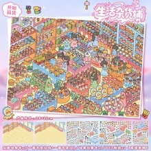 New Large Size DIY Scene Stickers, Adult Landscape Stickers, House Stickers, Scrapbooking Stickers, 3D Miniature House Micro Landscape Stickers, DIY Scrapbook Stickers, Landscape Stickers, Scenery Stickers, Notebook Stickers, Back To School - A - View 14