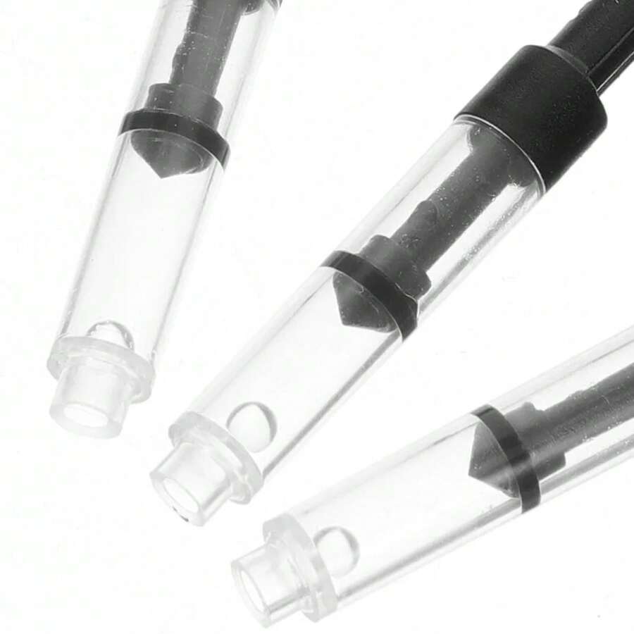 10-Piece Set Of Ink Tube Converters For Pens, Replaceable Ink Cartridges, Practical Portable Writing Accessories For Students. TJHV - 1 - View 1