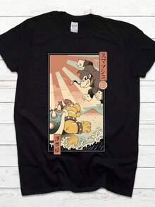 Women T-Shirts - Black - View 8