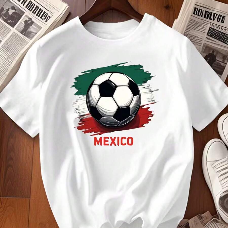 Printed T-Shirt For Men And Womenhttps://Img.Ltwebstatic.Com/V4/J/Spmp/2026/05/06/Ec/17780453296ee0a1873e2e2e6e5d1e067e997aa950_square.Jpg - 白色 - 查看 1