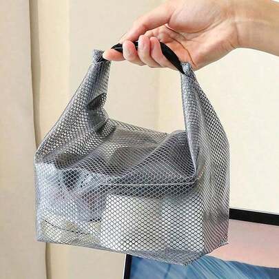 1pc Wet Bag For Swimsuit And Towels, Waterproof Clothes Bag With Handle Zippered Wet Dry Sack Bag, Wet Clothes Bag, For Travel Gym Beach