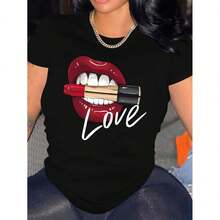 Women T-Shirts - Black - View 11
