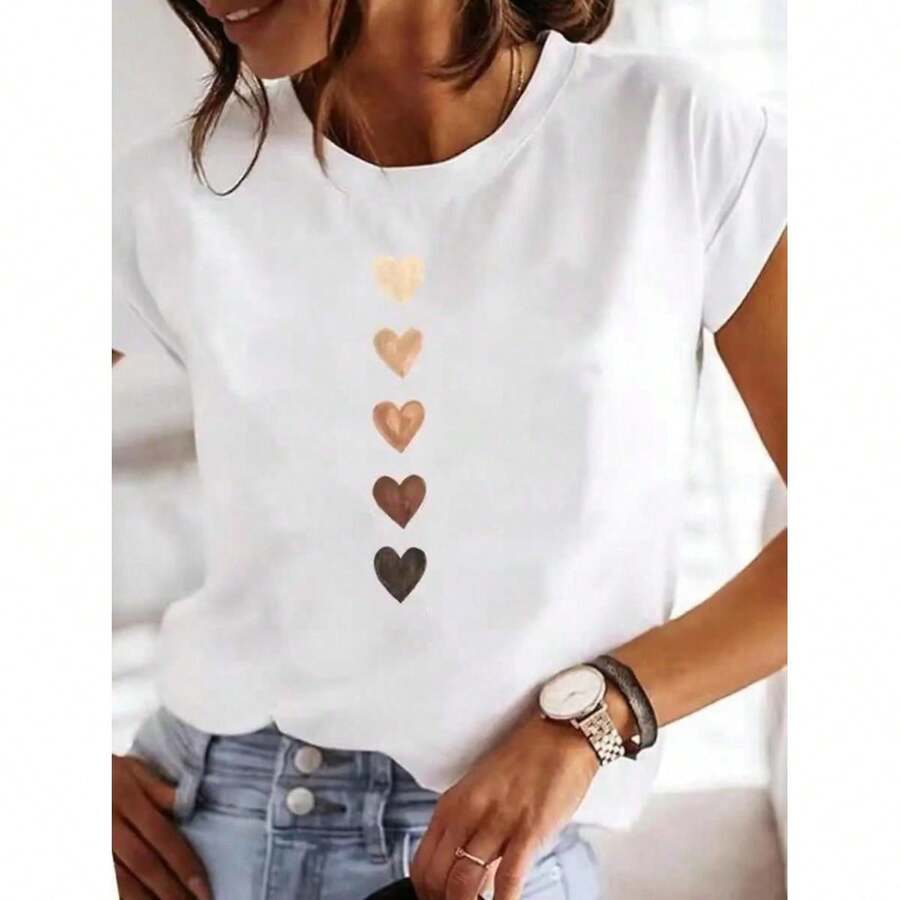 Women T-Shirts - White - View 1