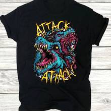 Collection Attack Attack! Band Gift For Fan S To 5XL T-Shirt - Black - View 1