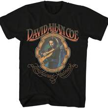 New D Allan Coe The Ride Reprint S-235XL T-Shirt - Black - View 1