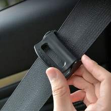 2 piezas Clips ajustables de cinturón de de plástico resistente para automóvil, hebilla antideslizante para cinturón de , clip de fijación simple para estilo de automóvil - A - Ver 2