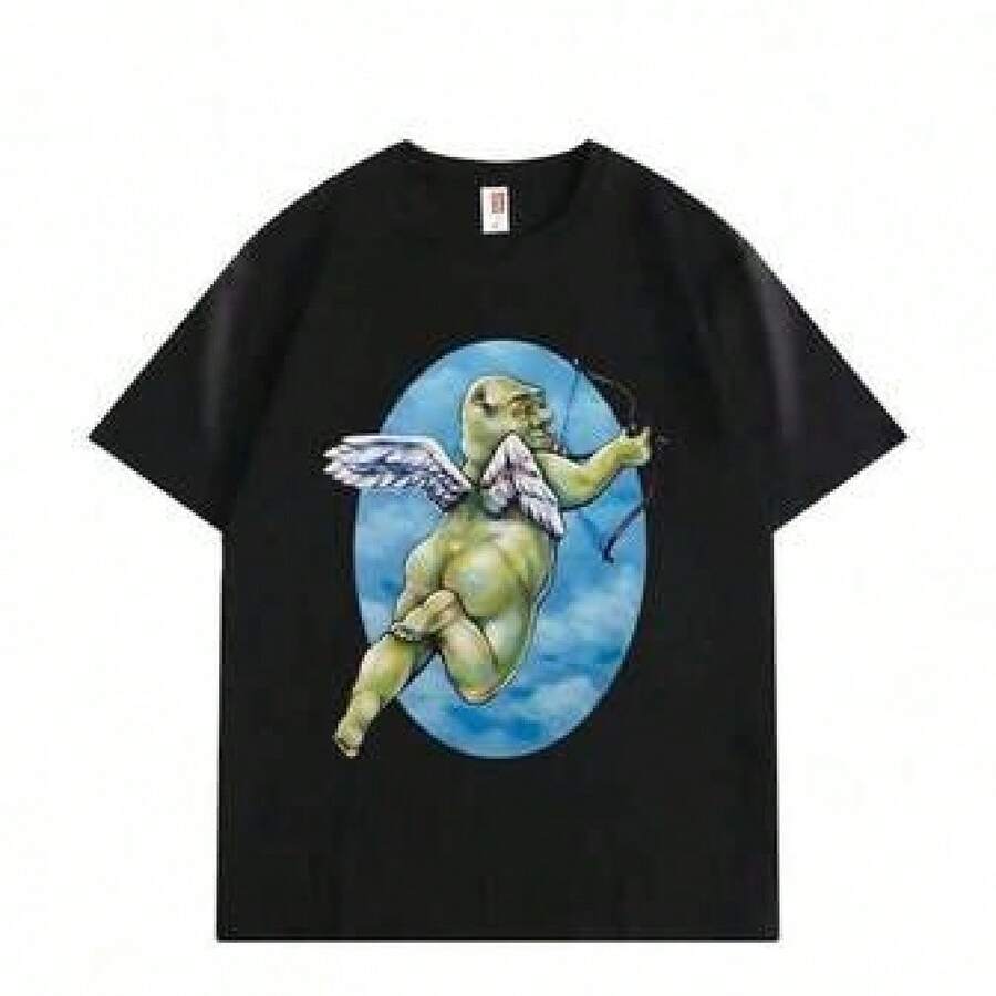 Dam-T-shirts - Svart - Visa 1