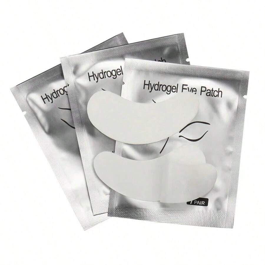 50/100/200 Pairs Eyelash Pads – Eye Patches, Grafting Stickers, And Fox-Eye Wraps – Eyelash Extension Makeup Tools - Multicolor - View 1
