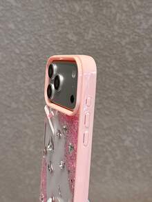 新款時尚奢華水鑽粉色手機殼，適用於 iPhone 18 Pro Max/18 Pro/18/17 Pro Max/17 Pro/17/16 Pro Max/16/16 Pro/15/15 Pro Max/15 Pro/11/12/13/14 Pro Max/12 Pro/12 Pro Max/13 Pro/13 Pro Max/14 Pro/14 Pro Max - 粉色 - 查看 9