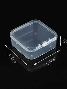 1个/2个亚克力化妆品收纳盒，可扩展收纳架，无需钻孔，壁挂式，简约浴室柜，适合存放化妆棉、口红、棉签等，带抽屉式隐藏拉出隔板，化妆品收纳盒，可扩展浴室置物架，有效整理浴室梳妆台。 - B - 查看 12