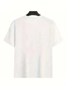 Pure Cotton Tennessee Knoxville College Preppy Tennessee Vols Okey T-Shirt, White, Various Sizes - Send Warmth To Your Loved Ones, A Perfect Birthday Gift And A Surprise For Any Day. Short-Sleeve T-Shirt With Urban-Style Graphic Print. - 白色 - 查看 3