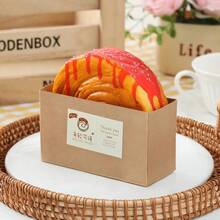 1pc Latest Trending PU Slow Rebound Croissant Prop Realistic Jam Swirl Bread Food Model, Stress Relief Squeeze Toy - Perfect Gift, Birthday Gift, Ideal Gift, Surprise Gift, Holiday Gift, Seasonal Gift, Halloween Gift, Christmas Gift, Gamer Enthusiast Elegant Gift, Gift, Easter Gift - 紅果醬可頌 - 查看 2