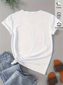 Women T-Shirts - Weiss - View 3